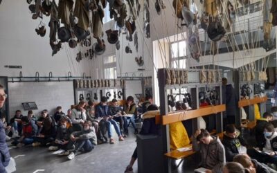 Les classes de 4° et d’ULIS en visite au Centre Minier de Faymoreau