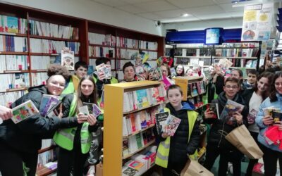 Les 4èmes B participent à « Jeunes en librairie »