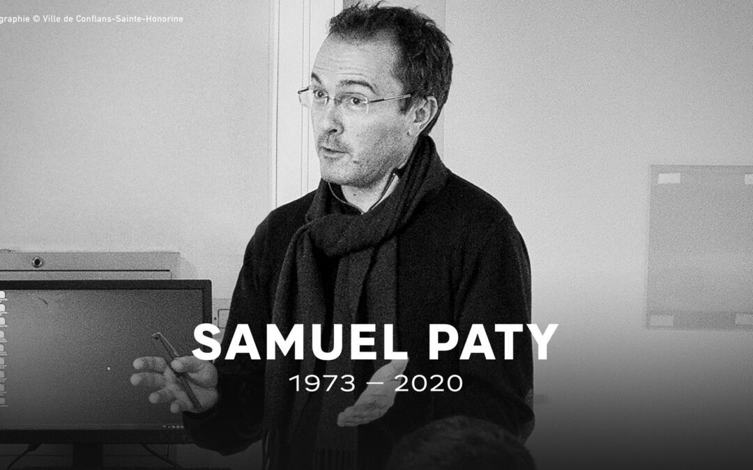 Hommage au professeur Samuel Paty