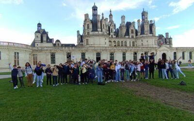 Les élèves de 5e à la découverte du château de Chambord